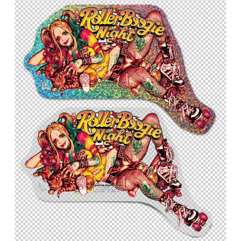 ロッキンジェリービーン ROLLER BOOGIE NIGHT ポスター 正規品