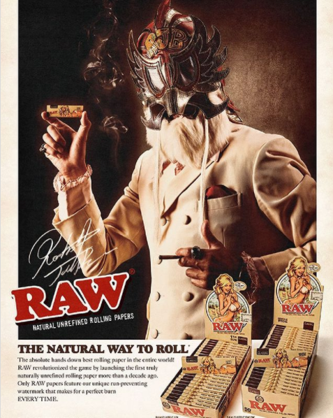 EROSTIKA ONLINE SHOP]RAW x Rockin'Jelly Bean Classsic Rolling Paper