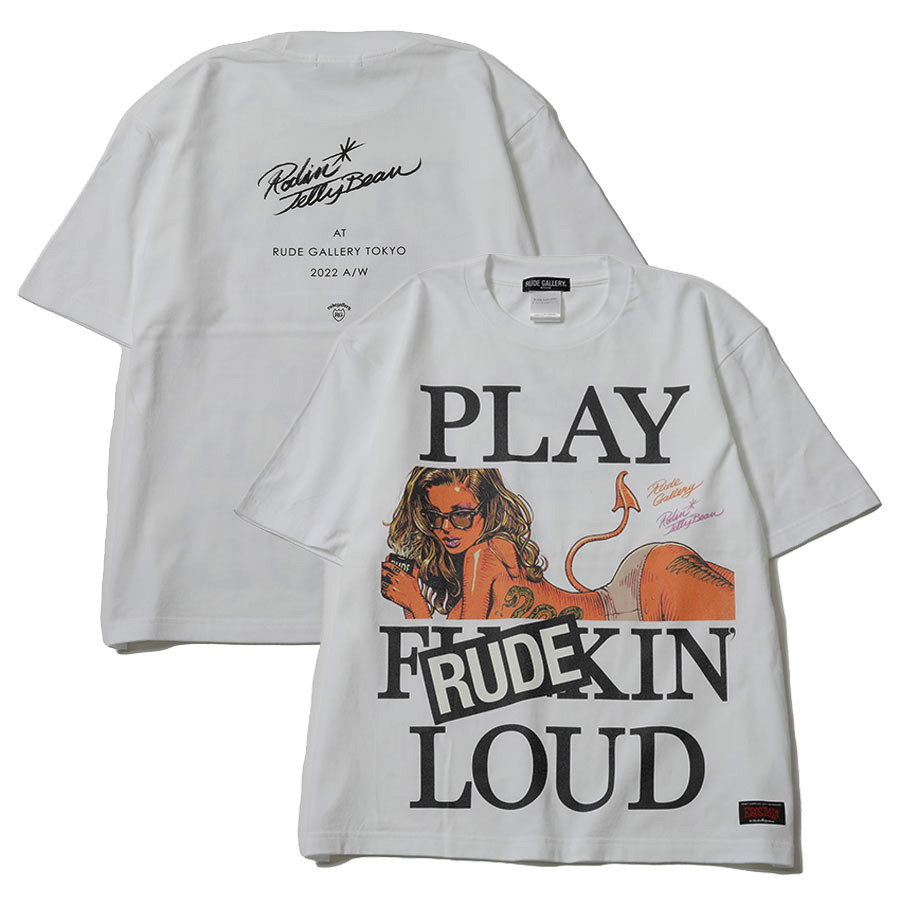 EROSTIKA ONLINE SHOP]Rockin' Jelly Bean × RUDE GALLERY SS TEE